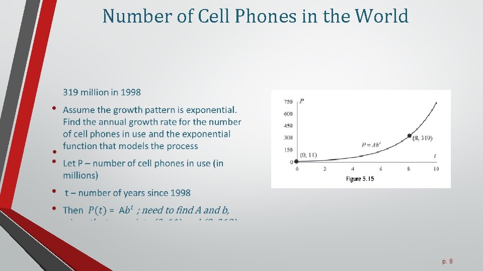 Number of Cell Phones in the World • p. 8 Number of Cell Phones in the World • p. 8