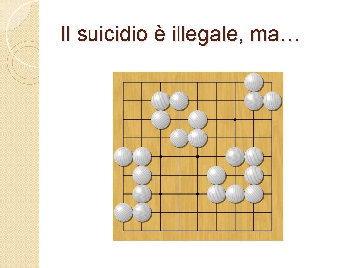 Il suicidio è illegale, ma… 