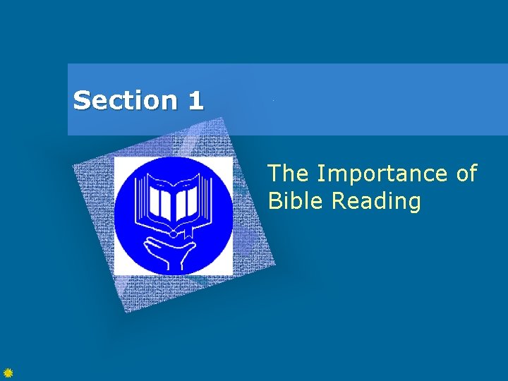The Importance of Bible Reading Study Meditation Introduction
