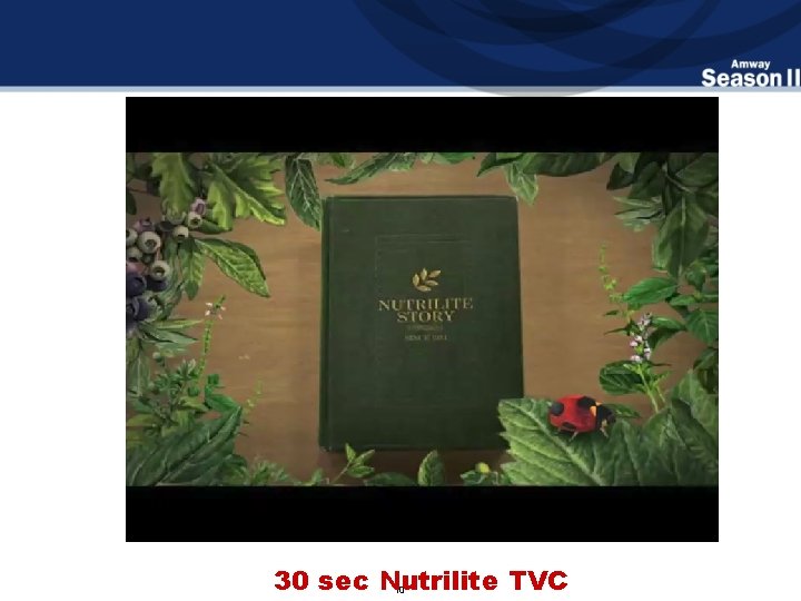 30 sec Nutrilite TVC 10 