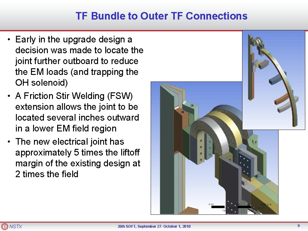 TF Bundle to Outer TF Connections • Early in the upgrade design a decision