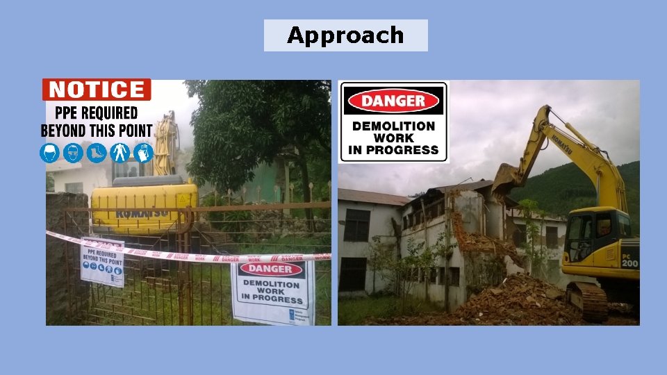 Approach UNDP Debris Project 