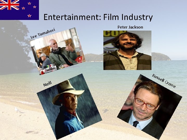 Entertainment: Film Industry i ahor Peter Jackson am T Lee ll Nei Rus sel