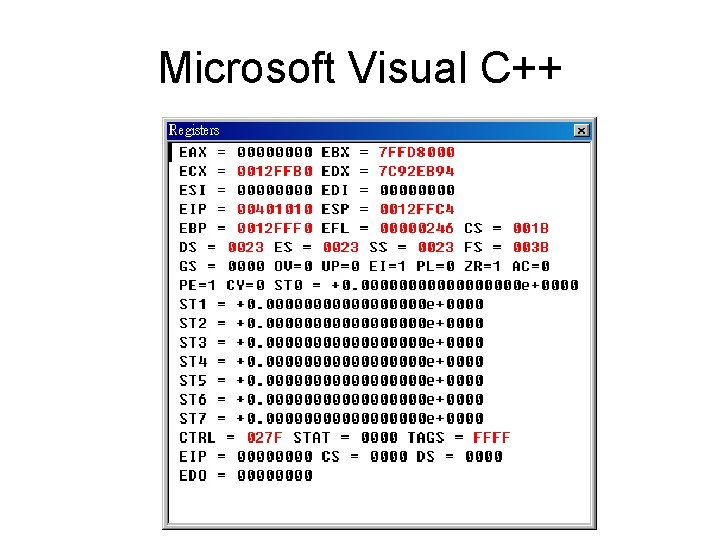 Microsoft Visual C++ Web site Examples 