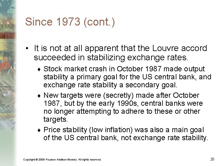Since 1973 (cont. ) • It is not at all apparent that the Louvre
