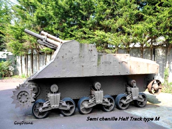 Semi chenille Half Track type M 