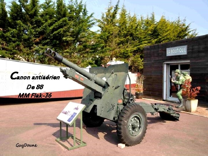 Canon antiaérien De 88 MM Flak-36 