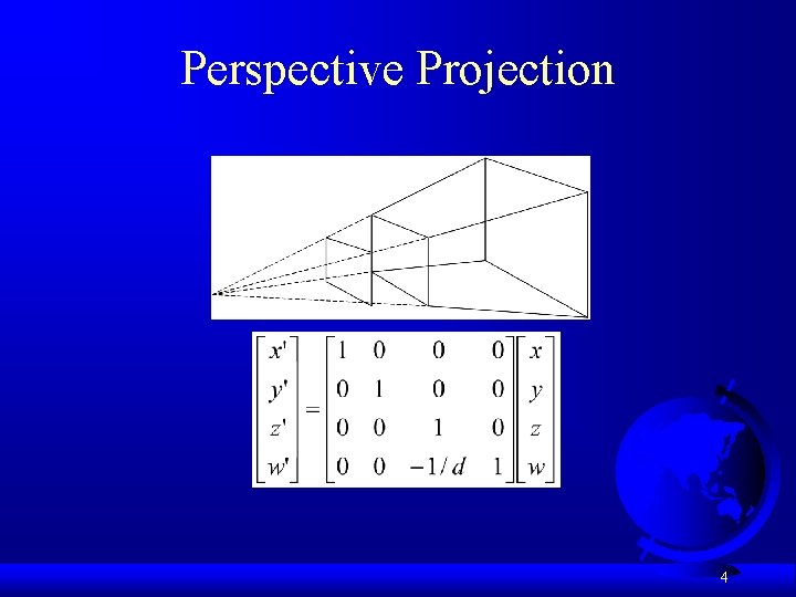 Perspective Projection 4 