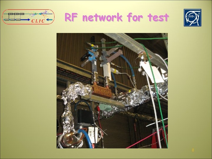 RF network for test 8 