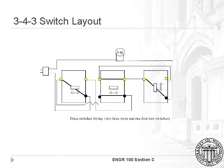 3 -4 -3 Switch Layout ENGR 100 Section C 