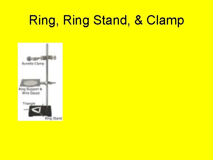 Ring, Ring Stand, & Clamp 