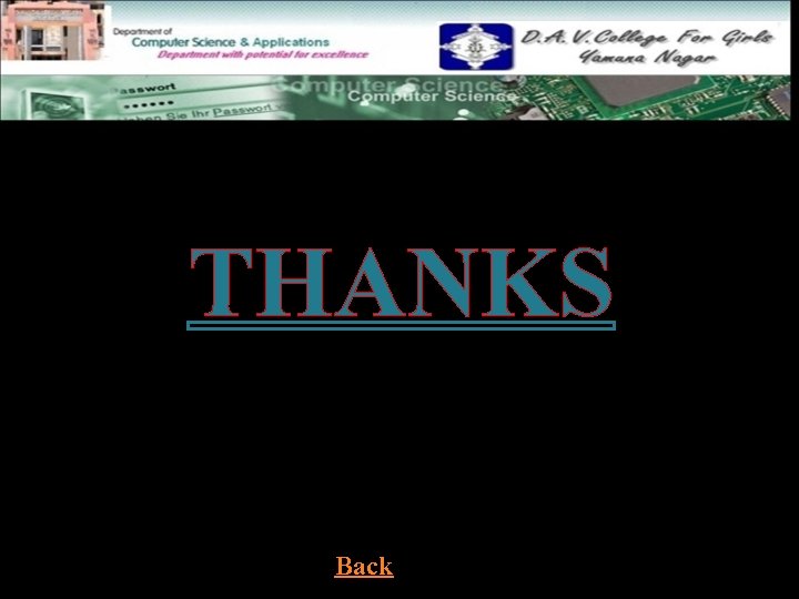 THANKS Back 