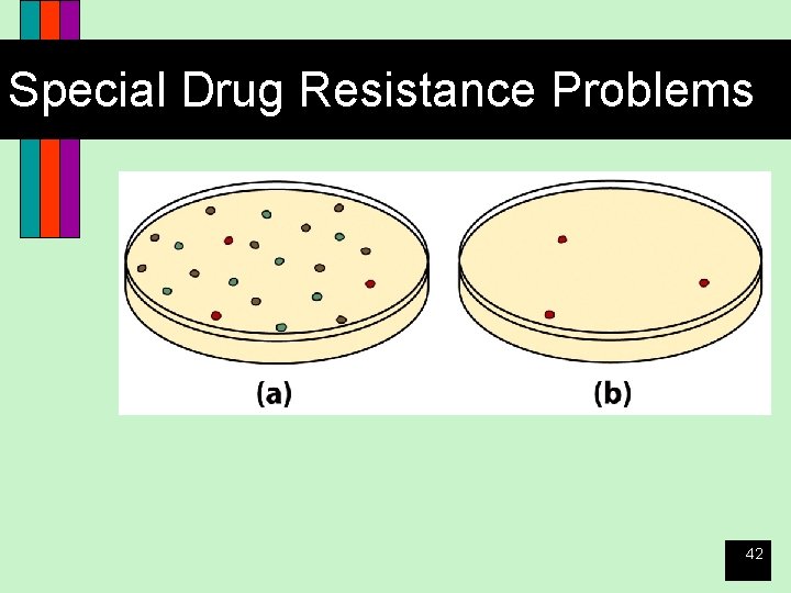 Special Drug Resistance Problems 42 