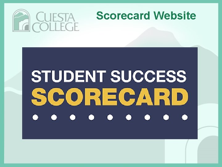 Scorecard Website 