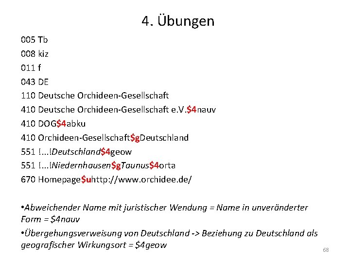 4. Übungen 005 Tb 008 kiz 011 f 043 DE 110 Deutsche Orchideen-Gesellschaft 410