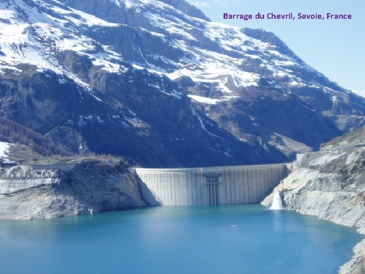 Barrage du Chevril, Savoie, France 