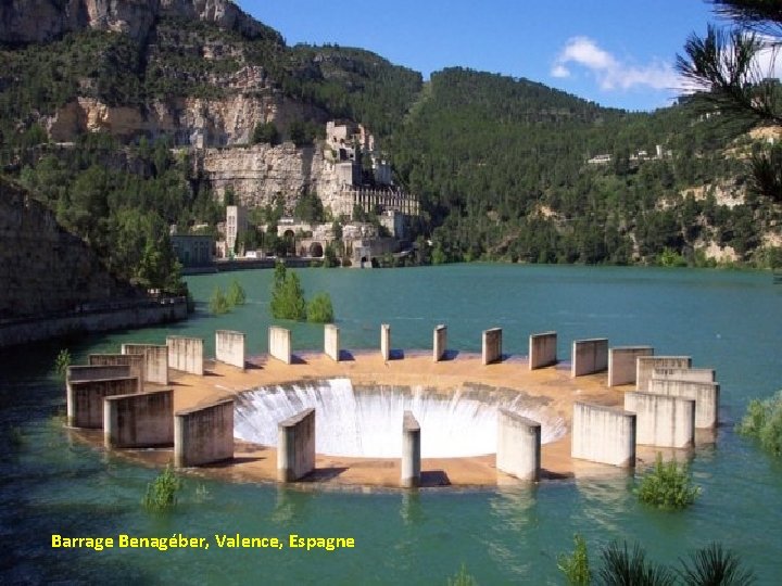 Barrage Benagéber, Valence, Espagne 