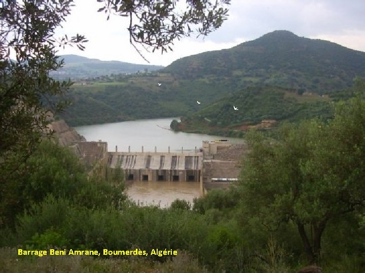 Barrage Beni Amrane, Boumerdès, Algérie 