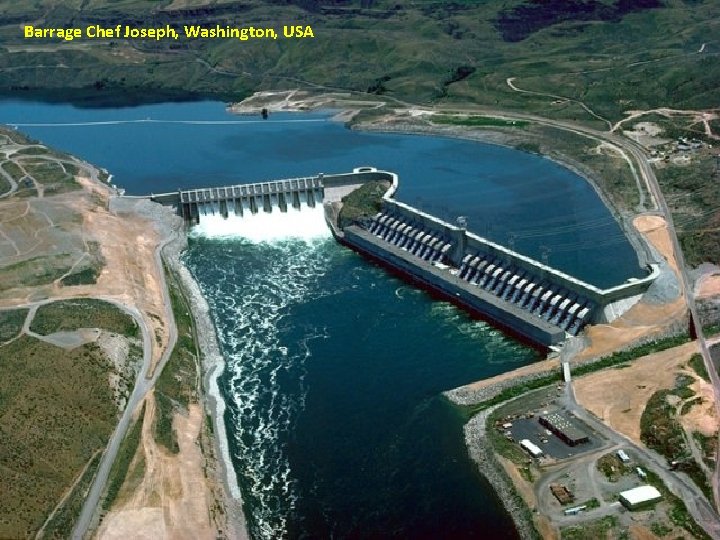 Barrage Chef Joseph, Washington, USA 