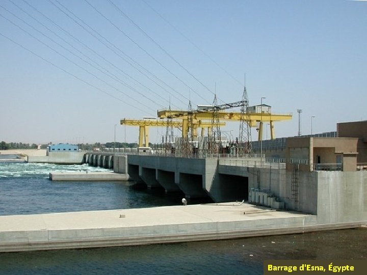 Barrage d'Esna, Égypte 