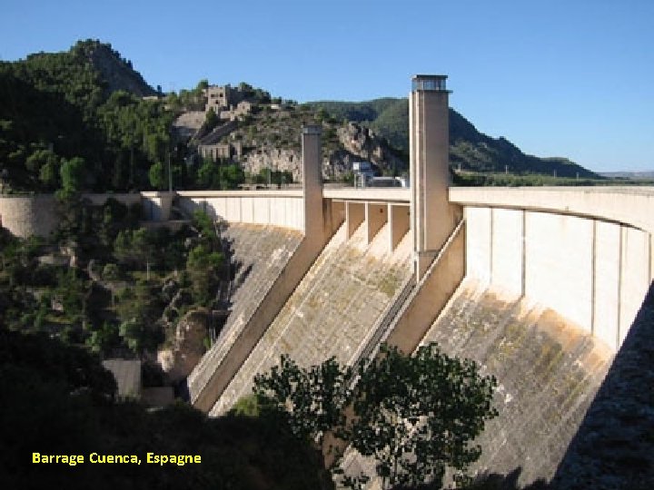 Barrage Cuenca, Espagne 