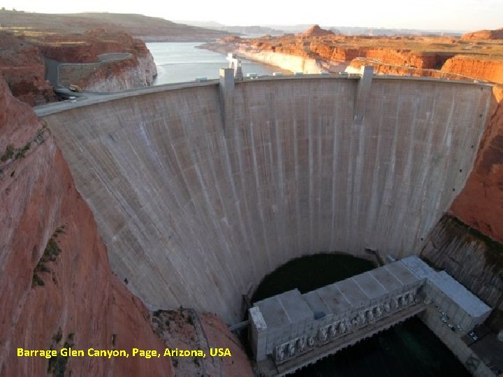 Barrage Glen Canyon, Page, Arizona, USA 