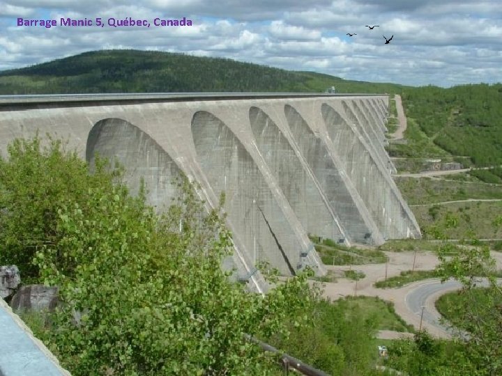 Barrage Manic 5, Québec, Canada 