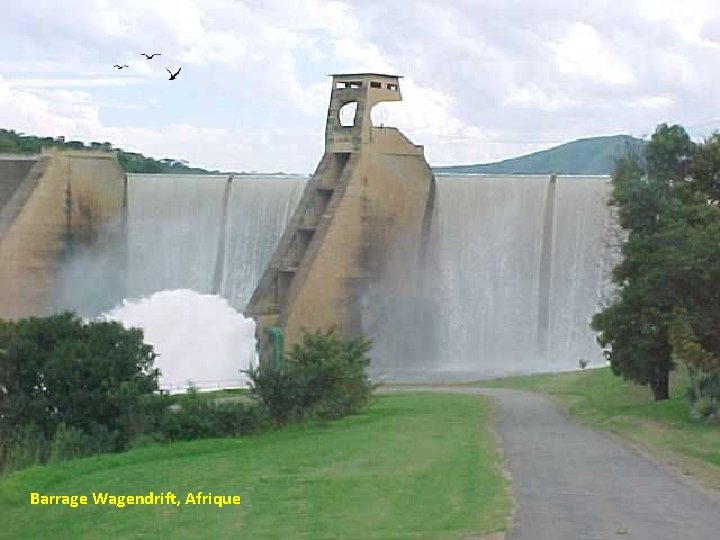 Barrage Wagendrift, Afrique 