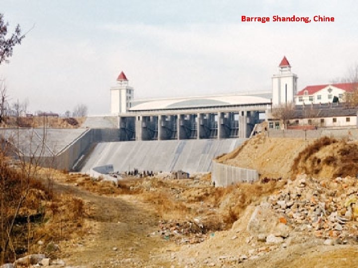 Barrage Shandong, Chine 