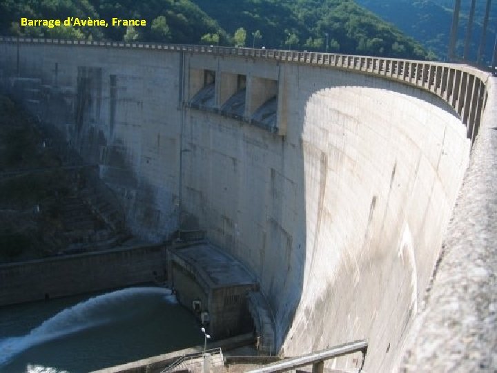 Barrage d‘Avène, France 