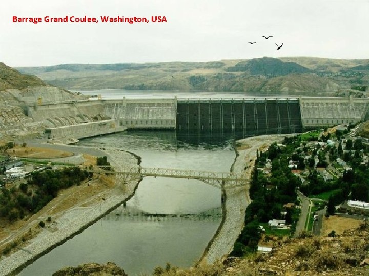 Barrage Grand Coulee, Washington, USA 