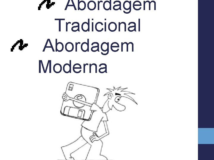 Abordagem Tradicional Abordagem Moderna 