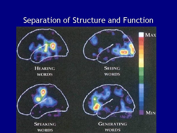 Separation of Structure and Function 