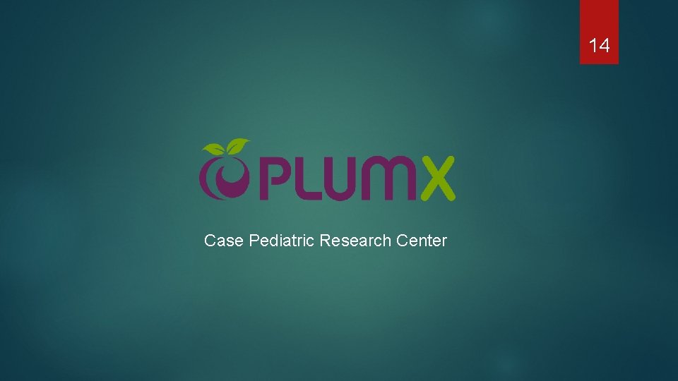 14 Case Pediatric Research Center 