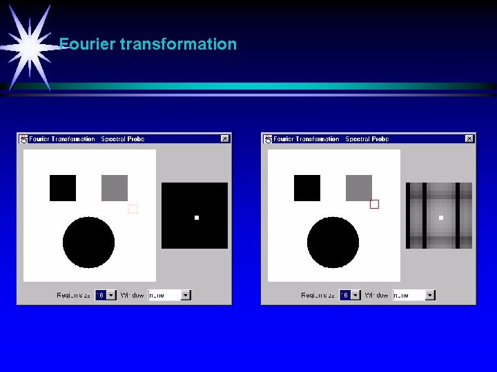 Fourier transformation 