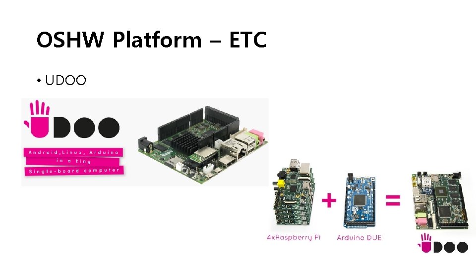 OSHW Platform – ETC • UDOO 