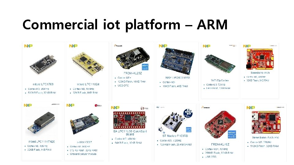 Commercial iot platform – ARM 