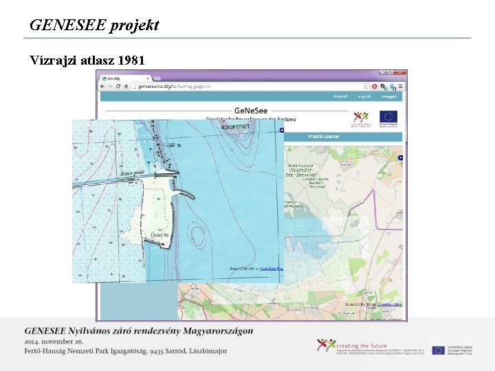 GENESEE projekt Vízrajzi atlasz 1981 