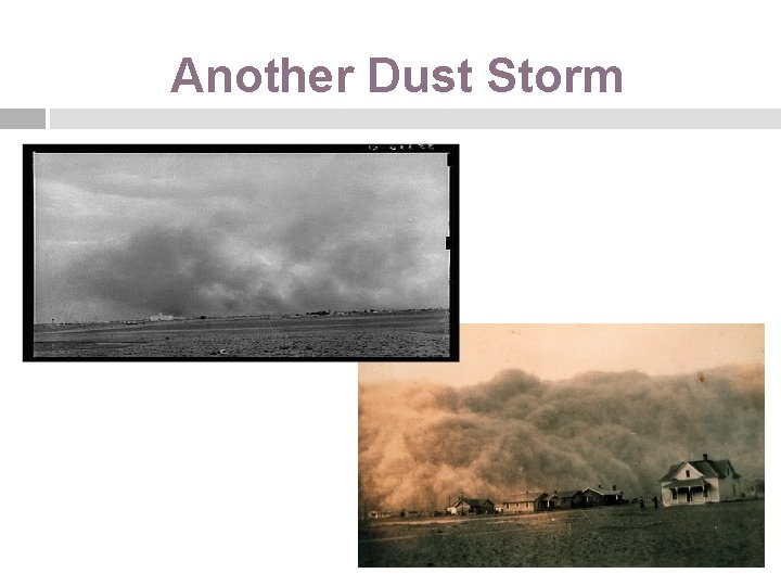 Another Dust Storm 