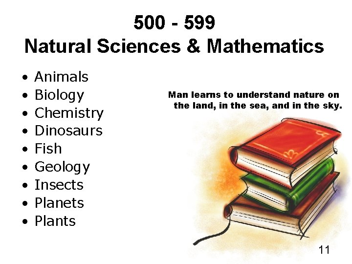 500 - 599 Natural Sciences & Mathematics • • • Animals Biology Chemistry Dinosaurs