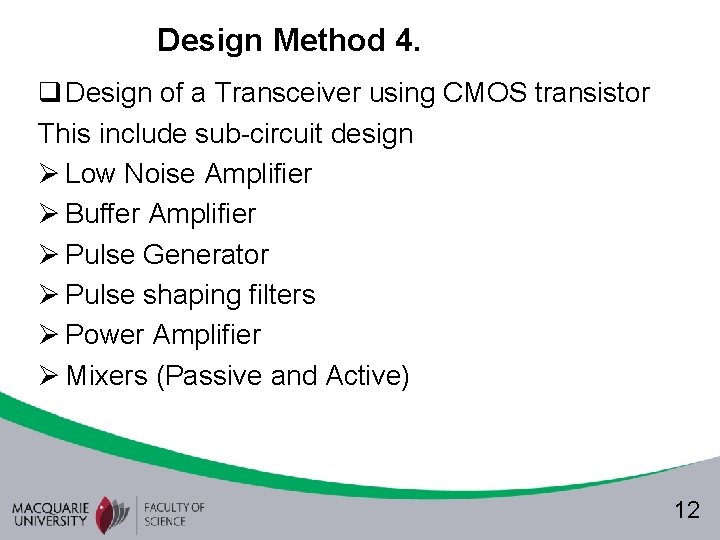 Proposed Ultra Wideband for Implant Wireless Body Area