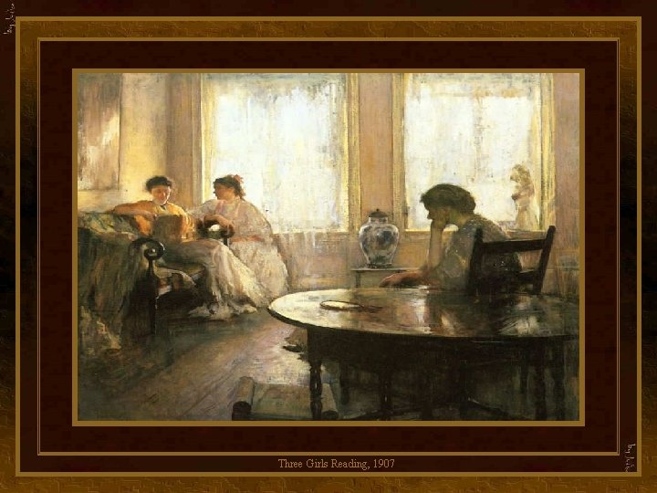 Three Girls Reading, 1907 