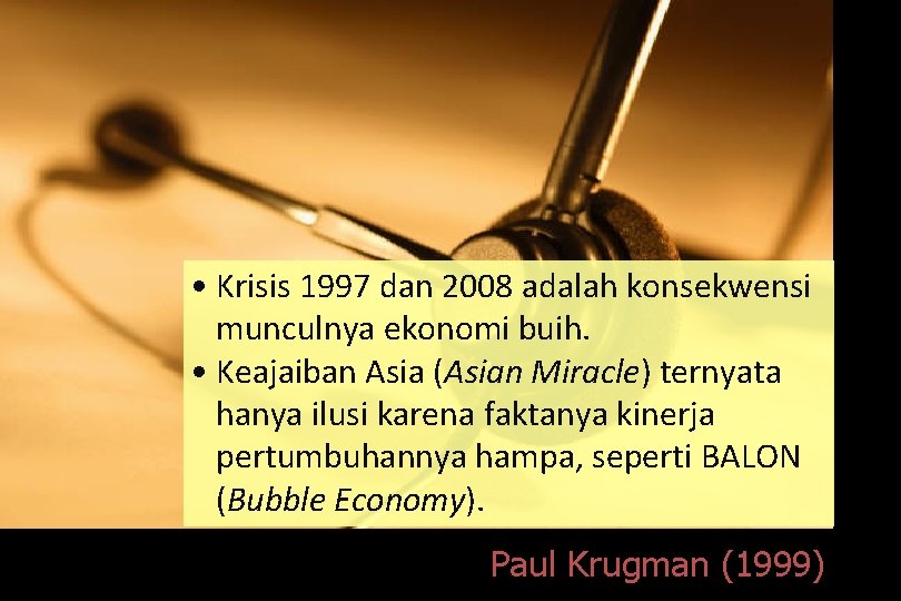 Model Pembangunan Ekonomi Islam Yang Tumbuh Stabil dan