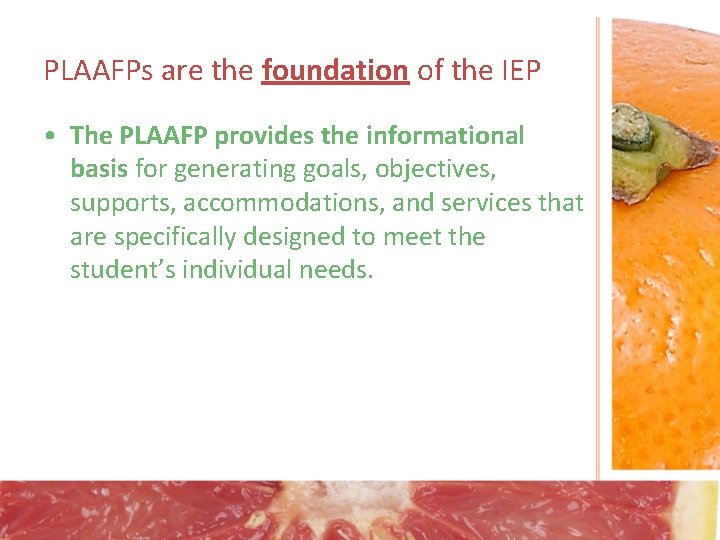 Better IEPs Building a Strong and Compliant Document