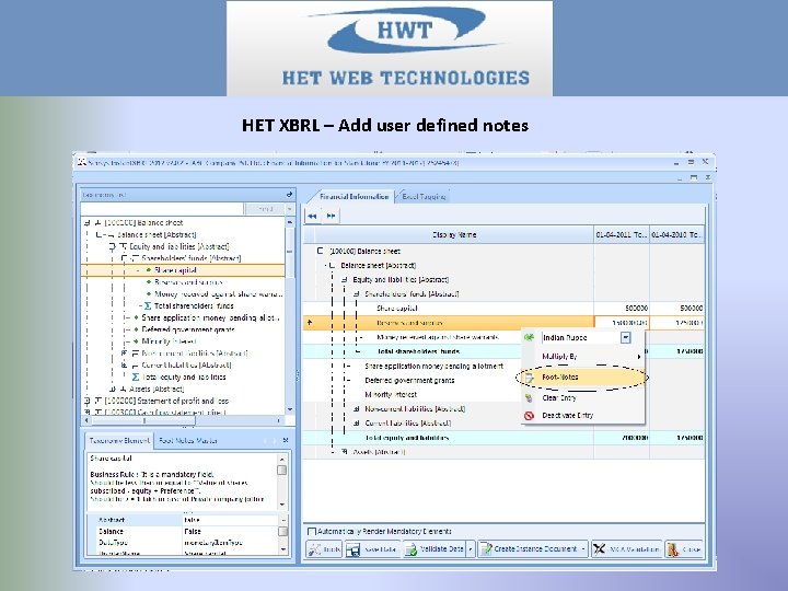 HET XBRL – Add user defined notes 