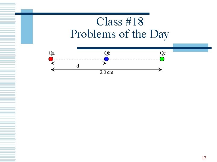 Class #18 Problems of the Day 17 
