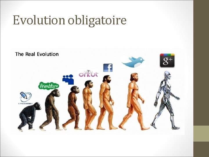 Evolution obligatoire 