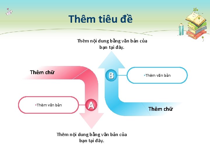 Thêm tiêu đề Thêm nội dung bằng văn bản của bạn tại đây. Thêm