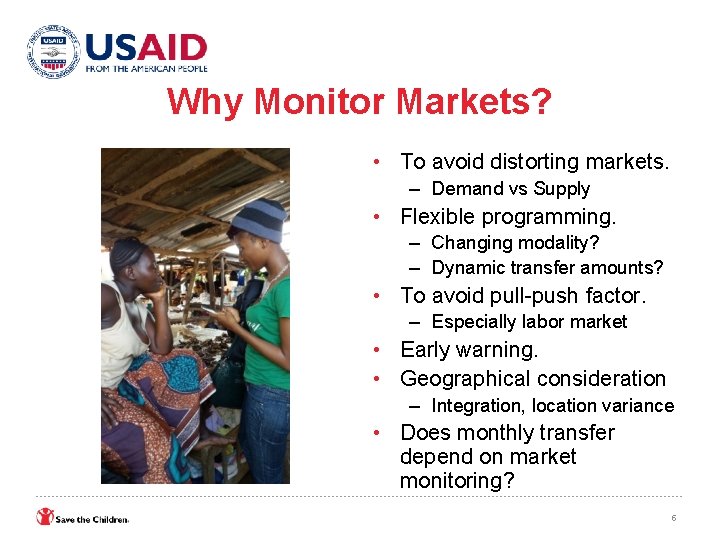 Why Monitor Markets? • To avoid distorting markets. – Demand vs Supply • Flexible