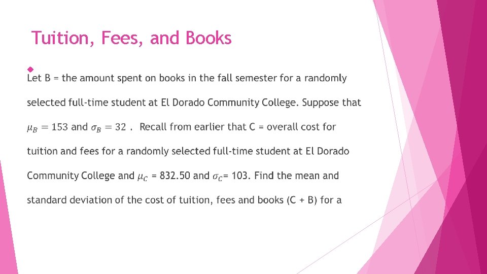 Tuition, Fees, and Books 